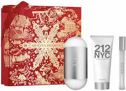 Carolina Herrera 212 Nyc Frauen Duftset mit Eau de Toilette 3 Stück Carolina Herrera 212 Nyc Frauen Duftset mit Eau de Toilette 3 Stück