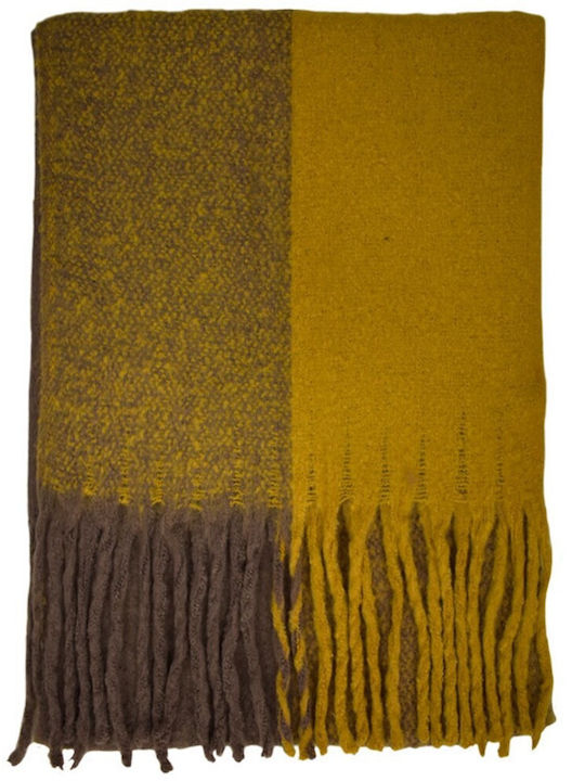 Women's Wool Scarf Yellow