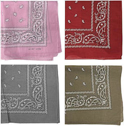 4teen-4ty Bandana Hair Headbands Pink 1pcs