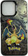 Pokemon Charizard Umschlag Rückseite Kunststoff Schwarz (iPhone 14 Pro Max)
