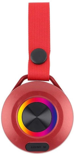 A232 Waterproof Bluetooth Speaker 5W with Battery Life up to 24 hours Red