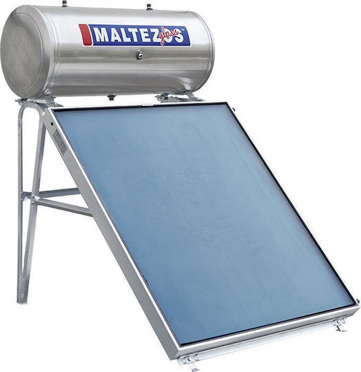 Maltezos Solar-Warmwasserbereiter 160Es Glas Dreifache Energie 1.95qm Auswahl