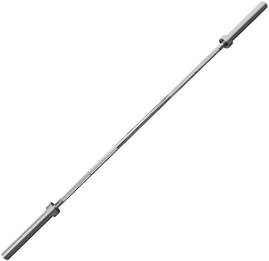 Pegasus Ίσια Μπάρα Ολυμπιακού Τύπου Φ50 15kg Μήκους 200cm με Κολάρα Ασφαλείας