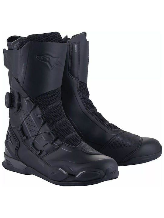 Alpinestars Sp-x Boa Ανδρικές Μπότες Μηχανής Drystar Αδιάβροχες Μαύρες