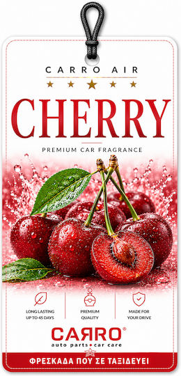 Carro 242906 Hanging Car Air Freshener Manny Aroma Cherry Scent