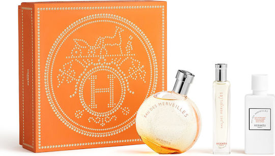 Hermes Eau Des Merveilles Set pentru femei