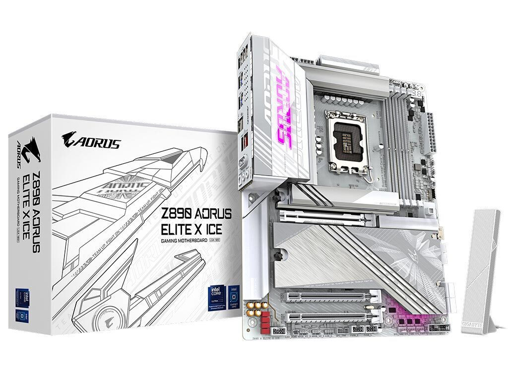 Gigabyte Z890 Aorus Elite X Ice Wi-Fi Motherboard ATX με Intel 1851 Socket