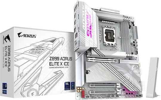 Gigabyte Z890 Aorus Elite X Ice Wi-Fi Motherboard ATX με Intel 1851 Socket