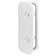 Can SB Ușă de punte a bărcii Rectangular L600xL250mm Alb Culoare