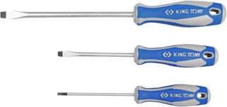 King Tony Long Screwdriver Straight Size 4x100mm