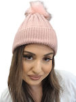 Remix Pom Pom Beanie Unisex Beanie Knitted in P...