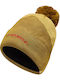 Pom Pom Beanie Unisex Beanie Gestrickt in Grün Farbe