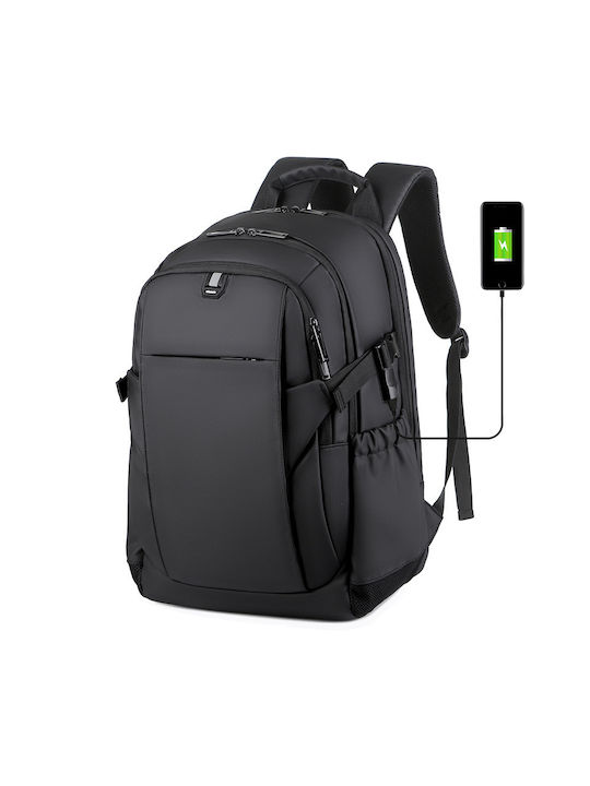 R&J Backpack Waterproof 32lt Black