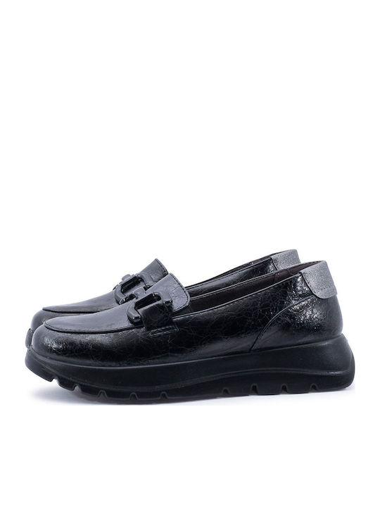 Γυναικεία Loafers σε Μαύρο Χρώμα