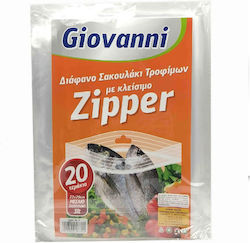 Giovanni Mittlere Beutel zur Lebensmittelaufbewahrung 22 x 29 cm, 20 Stück Giovanni Mittlere Beutel zur Lebensmittelaufbewahrung 22 x 29 cm, 20 Stück