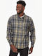 Μακρυμάνικo Φανελένιο Πουκάμισο Μαύρο