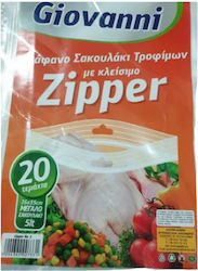 Giovanni Medium Food Storage Bags 26 x 35cm 20 Pieces
