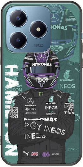 Formula 1 Lewis Hamilton Realme C63 TPU Negru Silicon Negru
