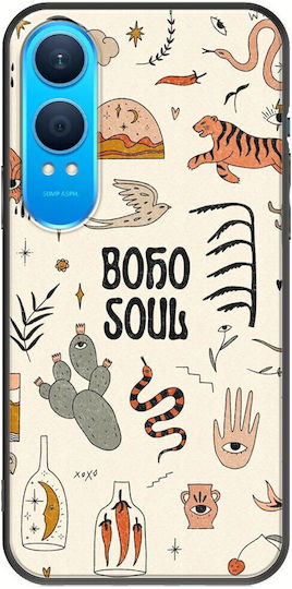 Boho Soul Oneplus Nord Ce4 Lite 5g Black TPU Black Silicone