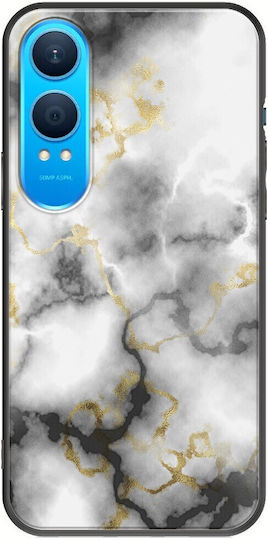 Achatstein Schwarz Weiß Oneplus Nord Ce4 Lite 5g Schwarzes TPU Schwarzes Silikon