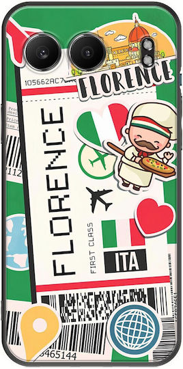 Ticket To Florence Oneplus Nord 4 5g Черен TPU Черен Силикон