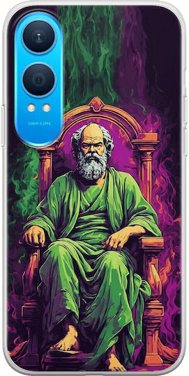Philosophers Socrates Oneplus Nord Ce4 Lite 5g Flexible TPU Transparent Silicone