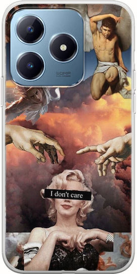 I Don't Care Realme C63 Flexible TPU Transparent Silicone