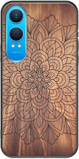 Mandala Wood Oneplus Nord Ce4 Lite 5g Black TPU Black Silicone
