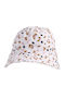 Swim Essentials Kids' Hat Bucket Fabric Sunscreen White