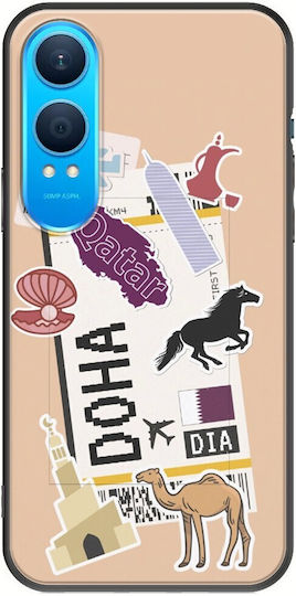 Ticket To Doha Oneplus Nord CE4 Lite 5G Negru TPU Negru Siliconic