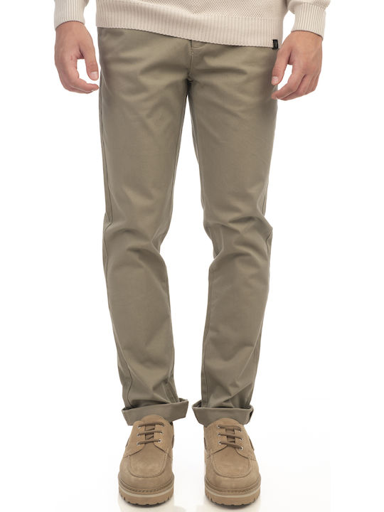 Rebase Pantaloni Chino Khaki