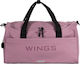 Wings Wings Purple Sack Voyage 27lt Artificial Leather M46cm