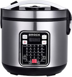 Brock MC-3203 Πολυμάγειρας 900W με Χωρητικότητα 5lt Γκρι