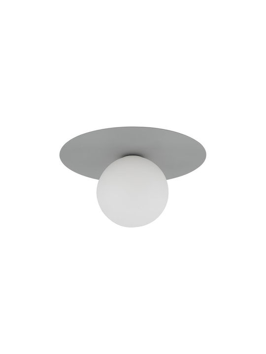 TK Lighting Μονόφωτο Παιδικό Φωτιστικό Κρεμαστό 8W με Υποδοχή E27 Γκρι 25cm