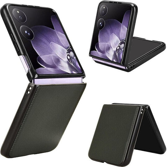 Carbon Fiber Книга Пластмаса Зелен (Xiaomi Mix Flip)