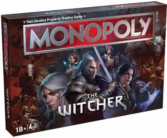 Настолна игра Monopoly: The Witcher за 2-6 играчи 18+ години (EN) Winning Moves