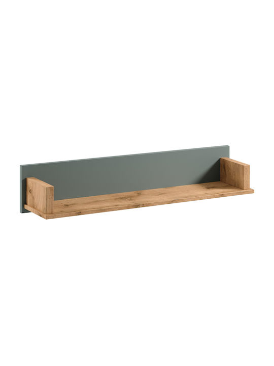 Shelf Wall Indygo 110x22x20cm Green