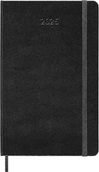 Moleskine Weekly Agendas 2025 Black 13x21cm