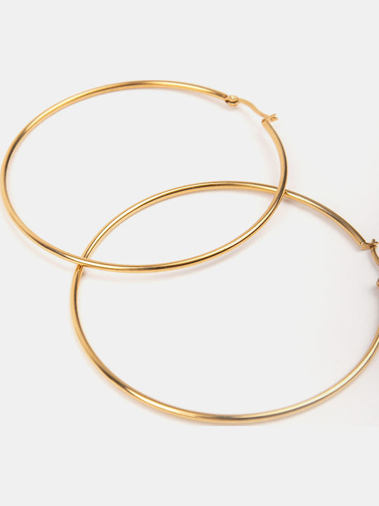 Kreolen Ohrringe Gold Gold