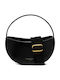 Leather Women's Handbag Shoulder Crossbody Black BS11200 NERO