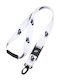 Nike Шнур за врата Club Standard Lanyard Текстил Бял