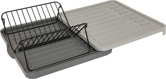 5Five Στραγγιστήρι Νεροχύτη Μεταλλικό Γκρι 58.2x36.2x10.3cm