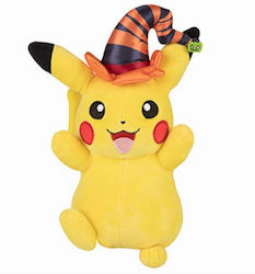 Jazwares Halloween Пикачу с вещерска шапка 20 см.