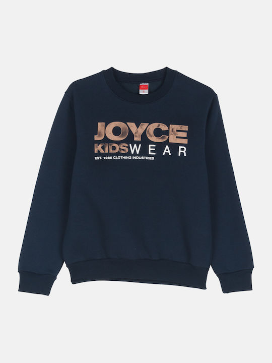 Joyce Παιδικό Φούτερ Μπλε Kidswear