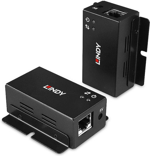 Удължител USB Lindy предавател приемник USB 2.0