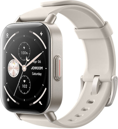 Joyroom JR-FT3S Smartwatch με Παλμογράφο (Titanium)