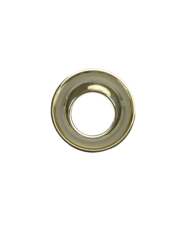 Aca Plastic Recessed Spot Gold