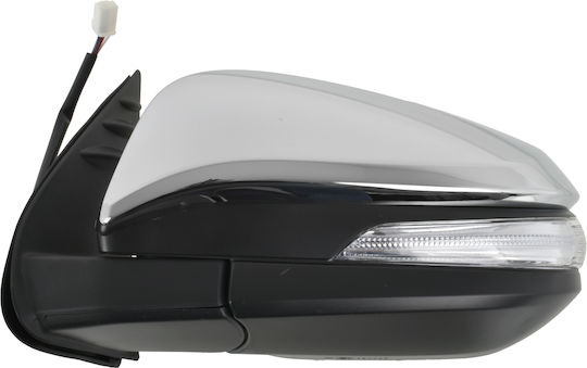 Electric Car Left Side Mirror with Signal