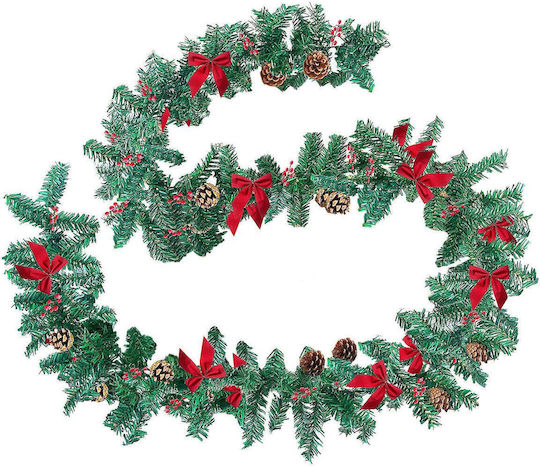 XMASfest Weihnachtliche Girlande Grün 270x20cm 1Stück