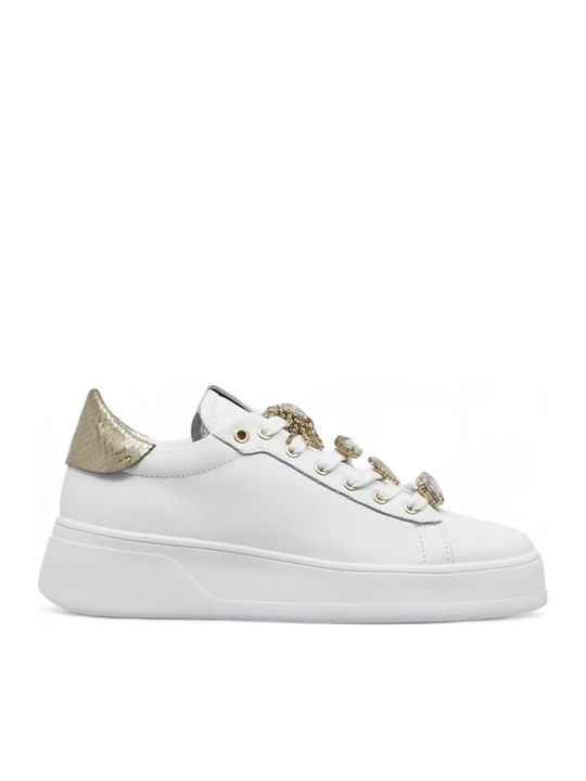 Seven Γυναικεία Sneakers Λευκά